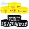 Factory direct sale custom eco friendly logo printing rubber usb flash drive wristband for sale